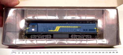 FRATESCHI HO:  SAR Class 34 Blue Train Diesel Locomotive in Fair Boxed and Used Condition(Brazil)
