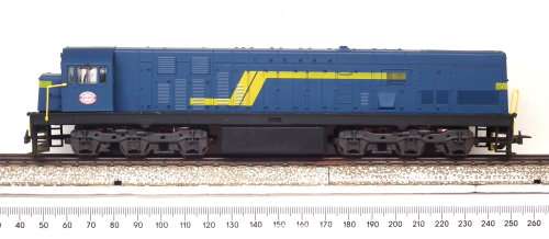 FRATESCHI HO:  SAR Class 34 Blue Train Diesel Locomotive in Fair Boxed and Used Condition(Brazil)