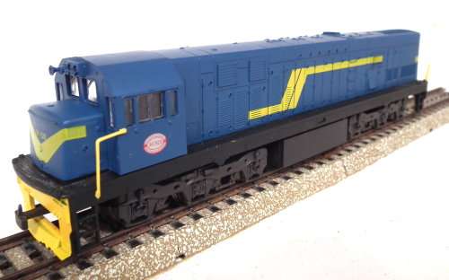 FRATESCHI HO:  SAR Class 34 Blue Train Diesel Locomotive in Fair Boxed and Used Condition(Brazil)