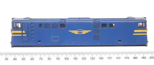 LIMA HO: SAR ` Blue Train` E5 Locomotive Body in Good un-boxed condition for Parts.(Italy)