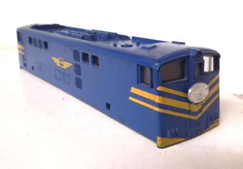 LIMA HO: SAR ` Blue Train` E5 Locomotive Body in Good un-boxed condition for Parts.(Italy)