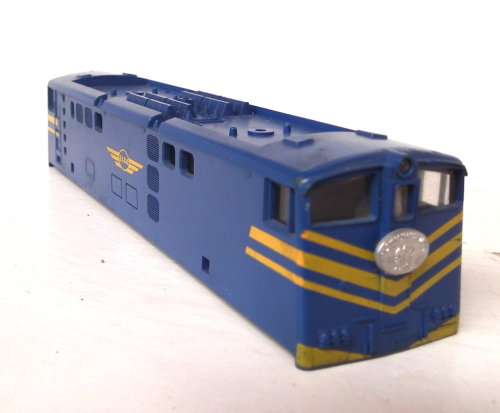 LIMA HO: SAR ` Blue Train` E5 Locomotive Body in Good un-boxed condition for Parts.(Italy)