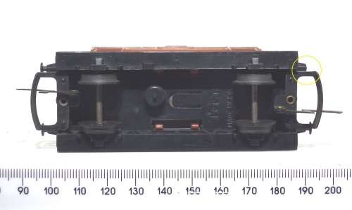 TRI-ANG OO:  English  16t Brake Van in Fair Un-boxed condition(China)