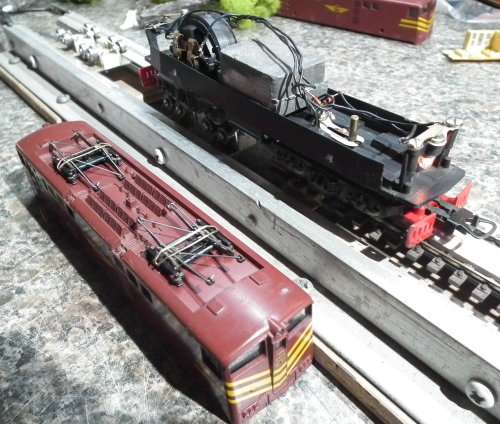 LIMA HO: Upmarket SAR `Trans Karoo` E5 Locomotive in Good un-boxed Operating condition.(Italy)