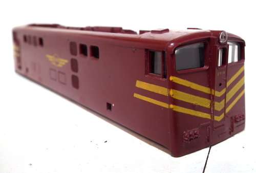 LIMA HO: SAR ` Trans Karoo` E5 Locomotive Body in Fair un-boxed condition for Parts.(Italy)