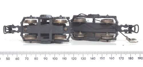 LIMA HO: Complete SAR E5 Powered Locomotive Bogeys in Good un-boxed condition for Parts.(Italy)