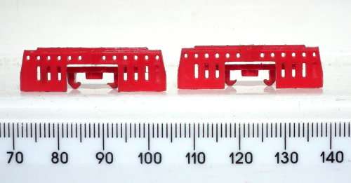 LIMA HO: SAR E5 `Trans Karoo` Locomotive cowcatchers in Good un-boxed condition for Parts.(Italy)