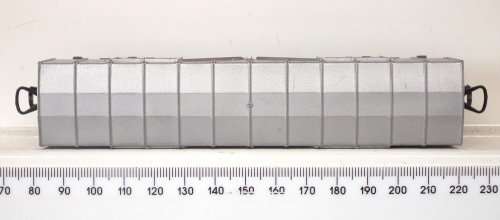 LIMA HO: Silver SAR OZ Wagon in Fair un-boxed condition (Italy)