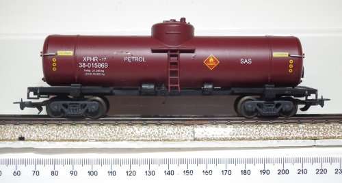FRATESCHI HO: SAR Single Dome Fuel Tanker Wagon in Good un-boxed condition (Brazil)