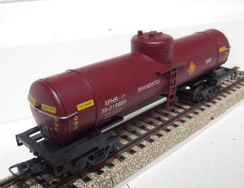 FRATESCHI HO: SAR Single Dome Fuel Tanker Wagon in Good un-boxed condition (Brazil)