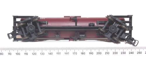 FRATESCHI HO: SAR Single Dome Fuel Tanker Wagon in Good un-boxed condition (Brazil)