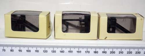 SCENERY OO:  4x Track End Buffer Stops in New Boxed condition(China)