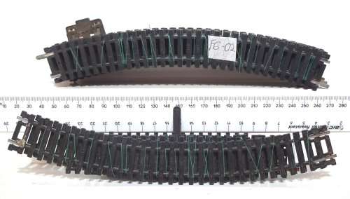 LIMA HO: 16pc Mixed Metal Track in Good Used un-boxed condition.(Italy))