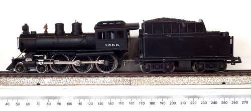 RIVAROSSI HO: 4-6-0 CASEY JONES Steam Locomotive with Tender(Lima) in Fair Un-boxed Condition(Italy)