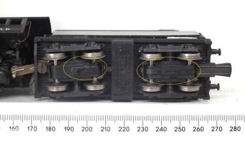 RIVAROSSI HO: 4-6-0 CASEY JONES Steam Locomotive with Tender(Lima) in Fair Un-boxed Condition(Italy)