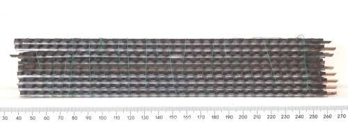 LIMA HO: 9pc Straight Metal Track (403020) in Fair Used un-boxed condition.(Italy))