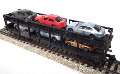 JOUEF HO: Vintage Auto Transporter with 6 Car Load  in Good, Used condition (Italy)