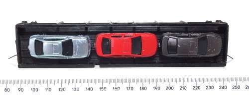 JOUEF HO: Vintage Auto Transporter with 6 Car Load  in Good, Used condition (Italy)