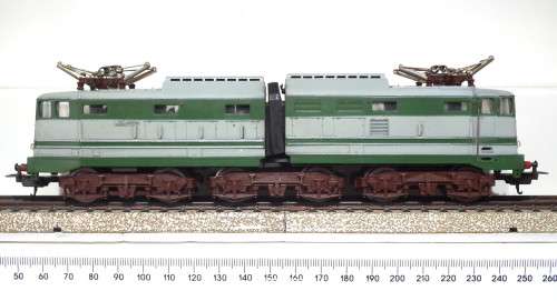 LIMA HO: Vintage FS Class E656 Electric Loco in Fair, Used and Un-Boxed condition(Italy)