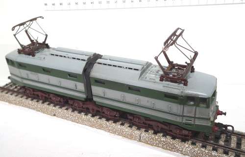 LIMA HO: Vintage FS Class E656 Electric Loco in Fair, Used and Un-Boxed condition(Italy)
