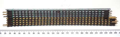LIMA/ATLAS HO: 8pc 18deg Wide Radius Track (R431) in Good Used un-boxed condition.(Italy))