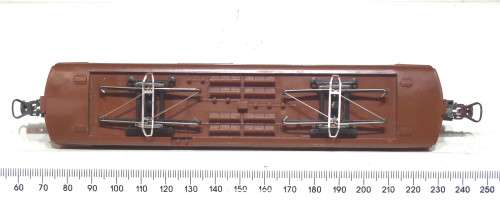 LIFE LIKE HO: RARE SAR E6 Brown Electric Loco in Good un-boxed condition (HKong)