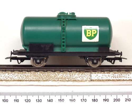 JOUEF HO: BP Tanker Wagon in Good Un-Boxed and Used Condition (France)