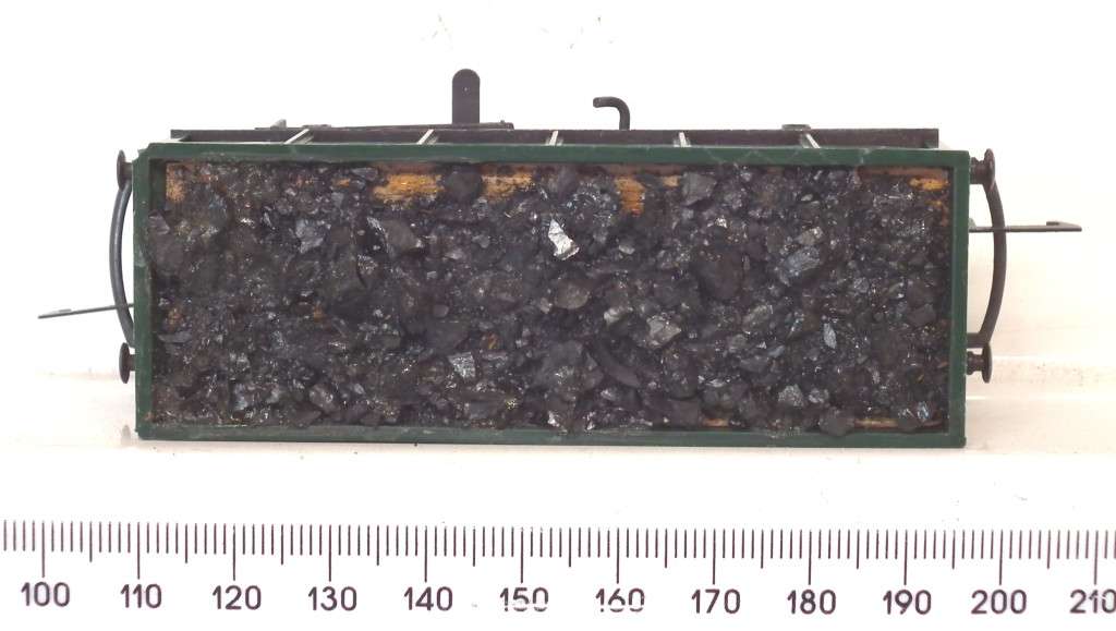 HORNBY OO:  English Iron Car with Coal Load in Good Un-boxed condition(England)