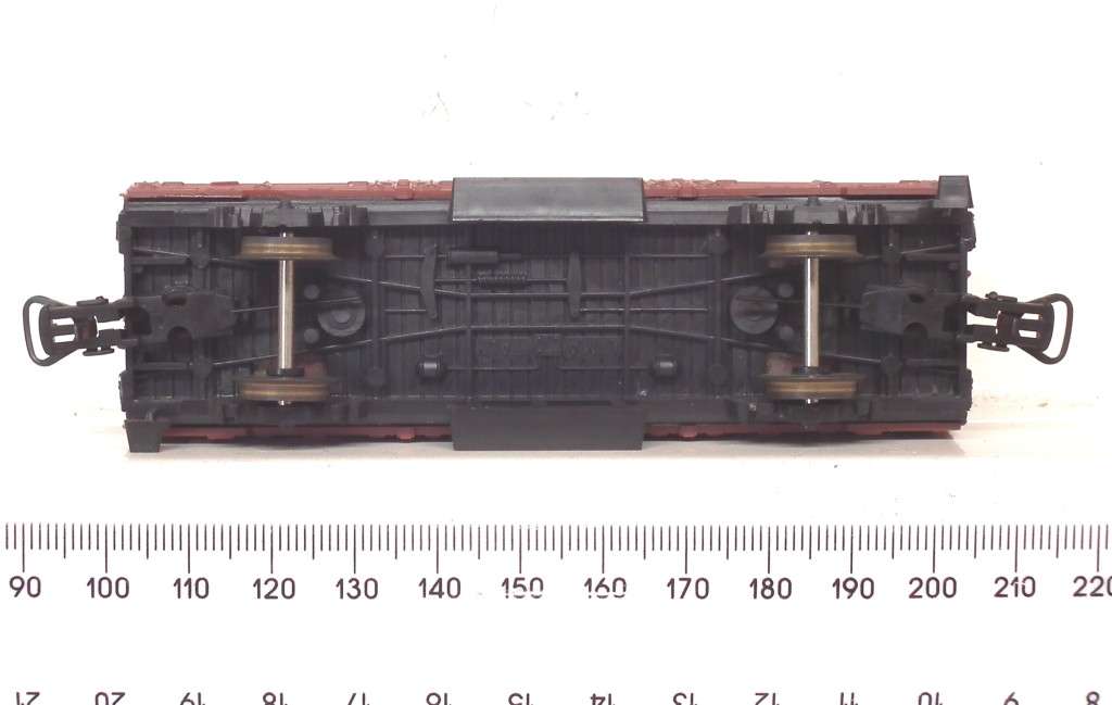 LIMA HO: SAR ES Coal Wagon with Coal load in Good Semi-Boxed condition (Italy)