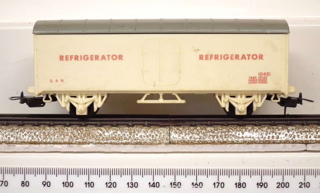 LIMA HO:  SAR Junior Refrigerated Car in Fair unboxed used condition (Italy)