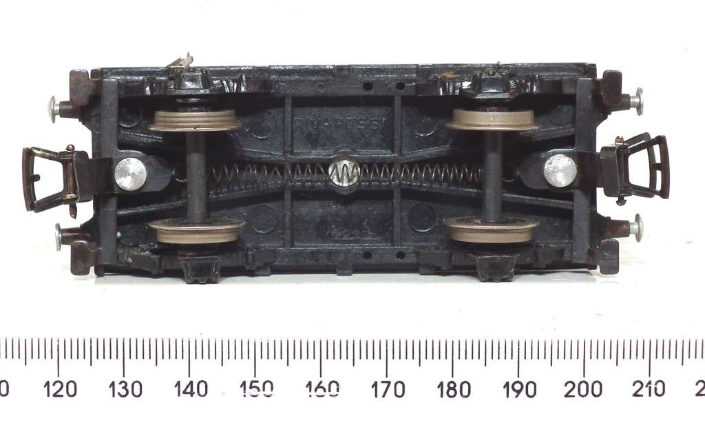 RIVAROSSI HO: Vintage Freight Wagon with Load in Fair Used Un-Boxed condition (Italy)