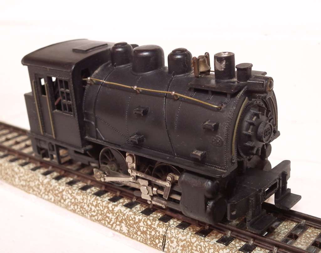 RIVAROSSI HO: Unmarked 0-4-0 Dock Locomotive in Fair Un-boxed Condition(Italy)