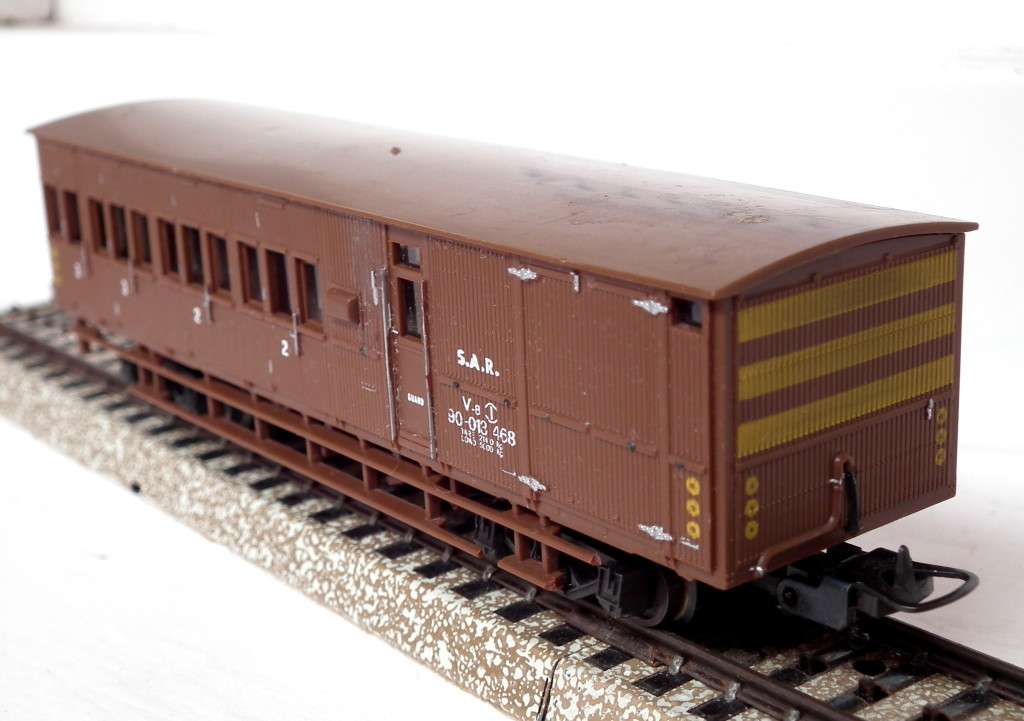 LIMA HO:  Vintage V8 Conductor Van in Fair Un- Boxed condition(Italy)