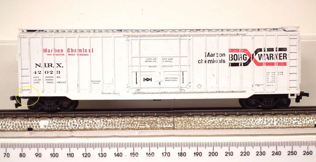 ATHEARN HO: `Marbone Chemical 60` Reefer in Good un-boxed and Used condition.