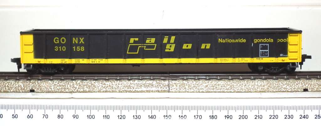 ATHEARN OO/HO: Vintage RAIL GON Large Gondola in Very Good used condition(USA)