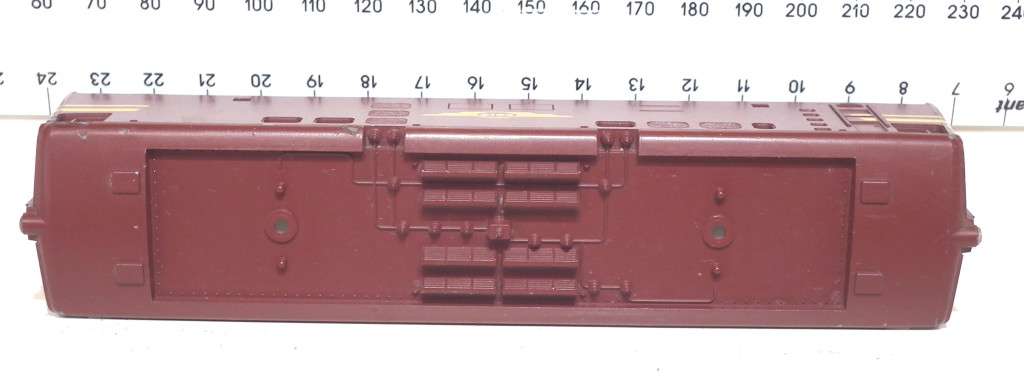 LIMA HO: SAR ` Trans Karoo` E5 Locomotive Body in Good un-boxed condition for Parts.(Italy)