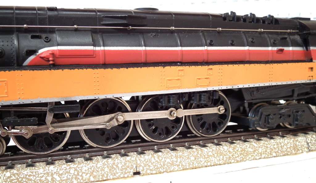 BACHMANN HO: Detailed 4-8-4 Steam Loco with Water Tender in Fair, Un-boxed Used Condition (China)