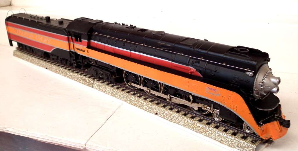 BACHMANN HO: Detailed 4-8-4 Steam Loco with Water Tender in Fair, Un-boxed Used Condition (China)