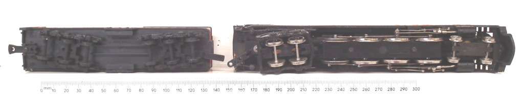 BACHMANN HO: Detailed 4-8-4 Steam Loco with Water Tender in Fair, Un-boxed Used Condition (China)