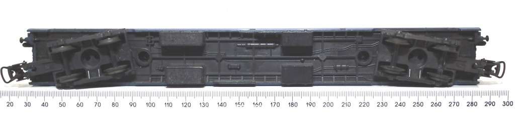 LIMA HO: SAR Blue Train Passenger Coach in Fair unboxed used condition (Italy)