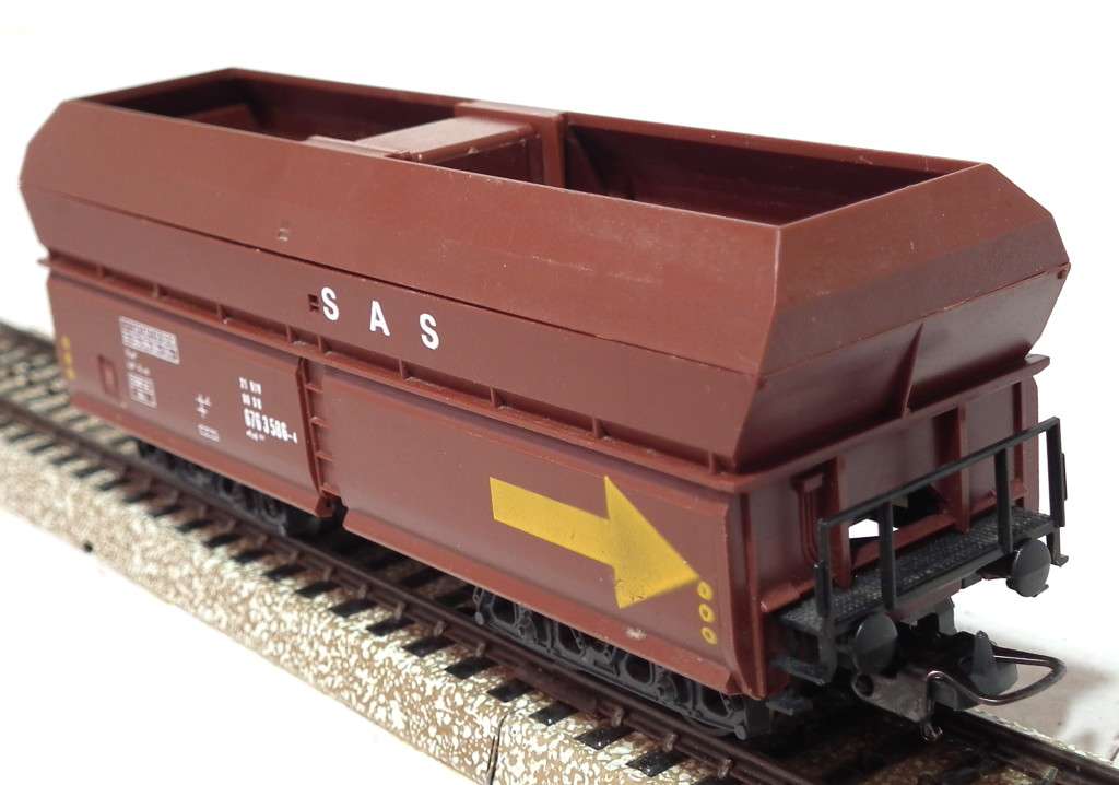 LIMA HO: SAR CCR Large Capacity Coal Hopper in Good Un-boxed, Used condition (Italy)