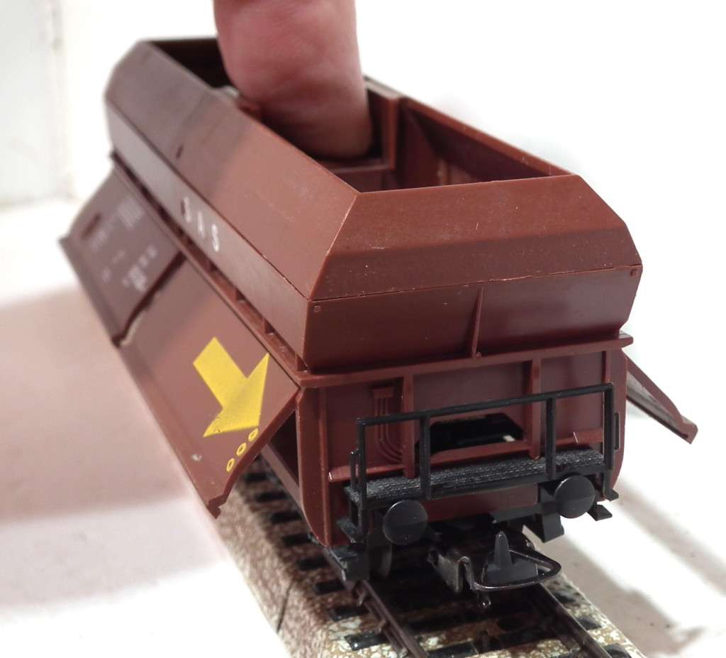 LIMA HO: SAR CCR Large Capacity Coal Hopper in Good Un-boxed, Used condition (Italy)