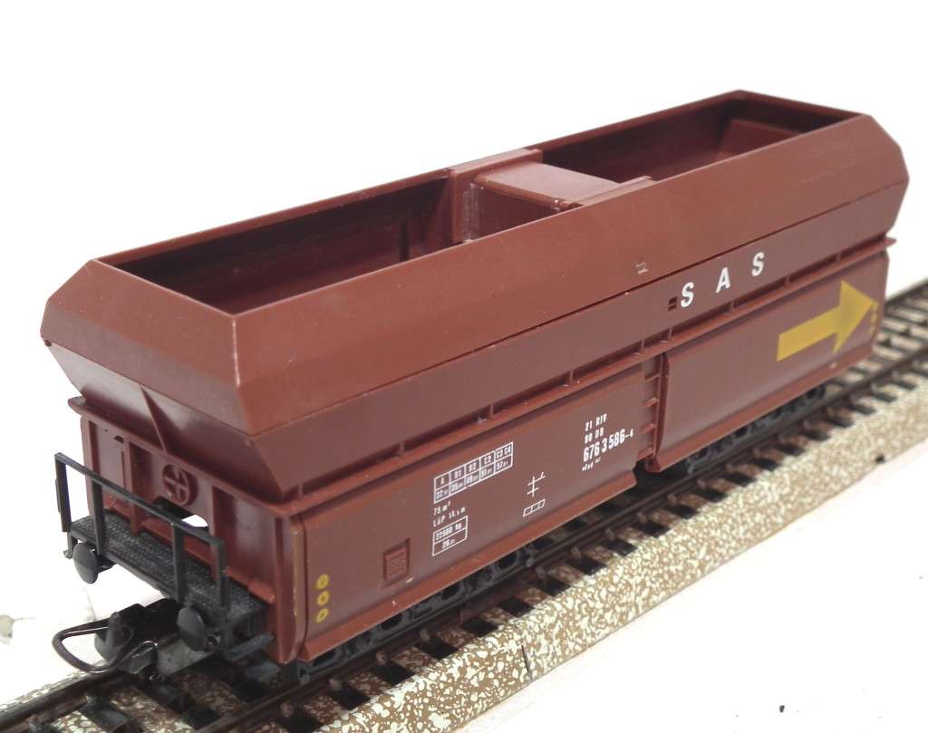 LIMA HO: SAR CCR Large Capacity Coal Hopper in Good Un-boxed, Used condition (Italy)