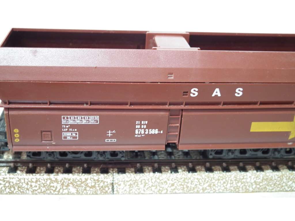 LIMA HO: SAR CCR Large Capacity Coal Hopper in Good Un-boxed, Used condition (Italy)