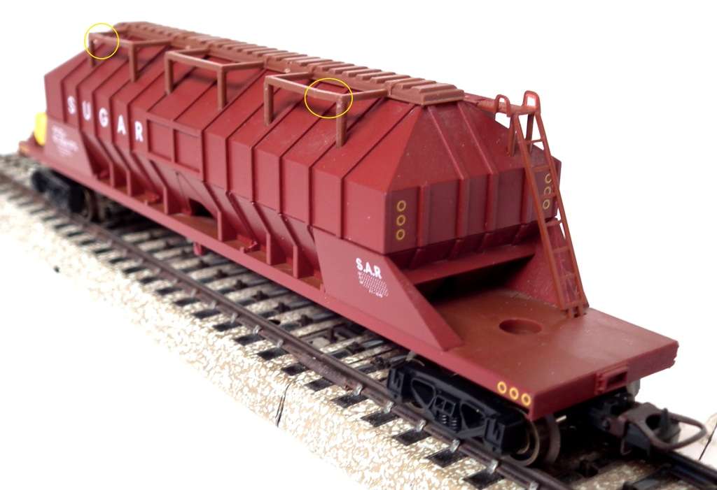 LIMA HO: SAR FCD Sugar Wagon in Good Un-Boxed, Used Condition (Italy)