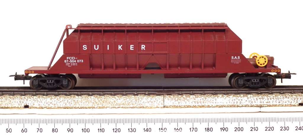 LIMA HO: SAR FCD Sugar Wagon in Good Un-Boxed, Used Condition (Italy)