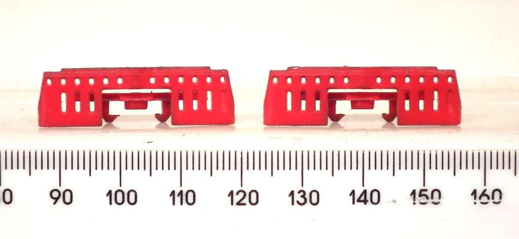 LIMA HO: SAR E5 `Trans Karoo` Locomotive cowcatchers in Good un-boxed condition for Parts.(Italy)