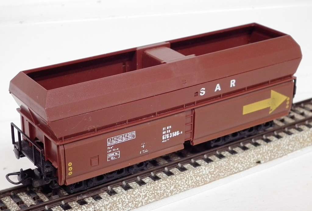 LIMA HO: SAR CCR Large Capacity Coal Hopper in Good Un-boxed, Used condition (Italy)