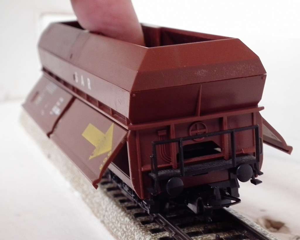 LIMA HO: SAR CCR Large Capacity Coal Hopper in Good Un-boxed, Used condition (Italy)