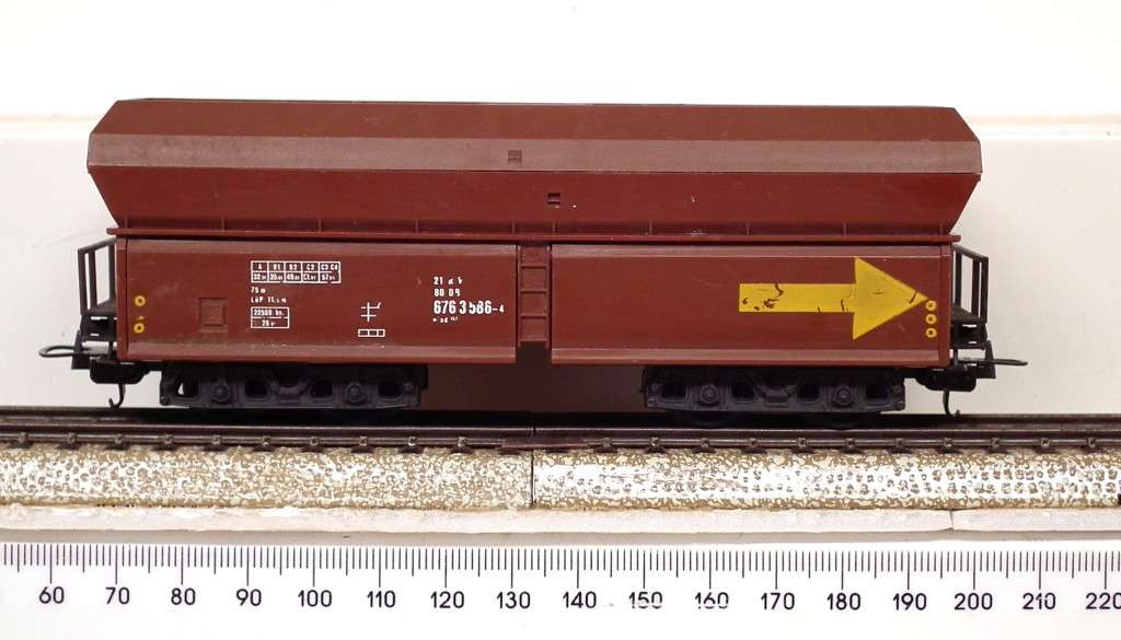 LIMA HO: SAR CCR Large Capacity Coal Hopper in Good Un-boxed, Used condition (Italy)